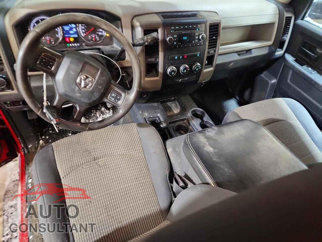 DODGE RAM 2500 2012 - 3C6TD5CT6CG265422