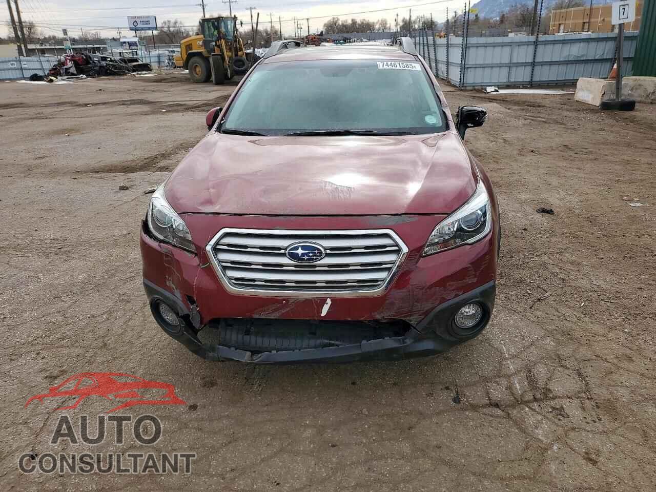 SUBARU OUTBACK 2016 - 4S4BSENC0G3249891