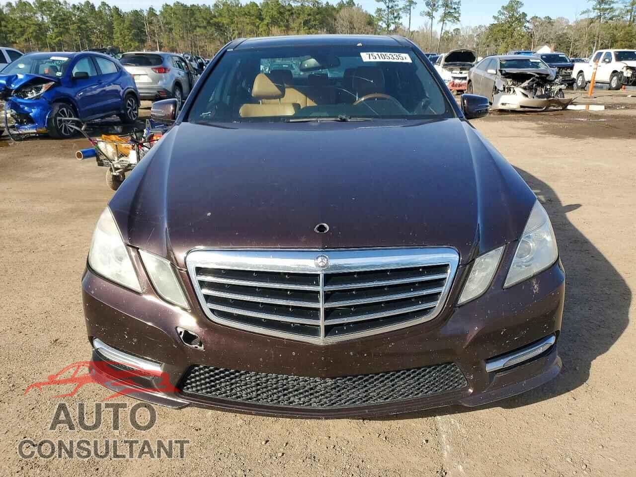 MERCEDES-BENZ E-CLASS 2013 - WDDHF8JB9DA721844