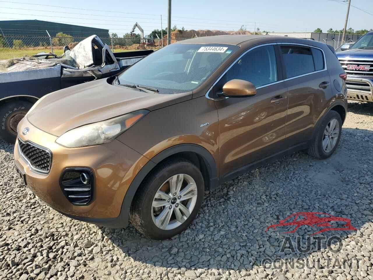 KIA SPORTAGE 2017 - KNDPMCAC3H7039892