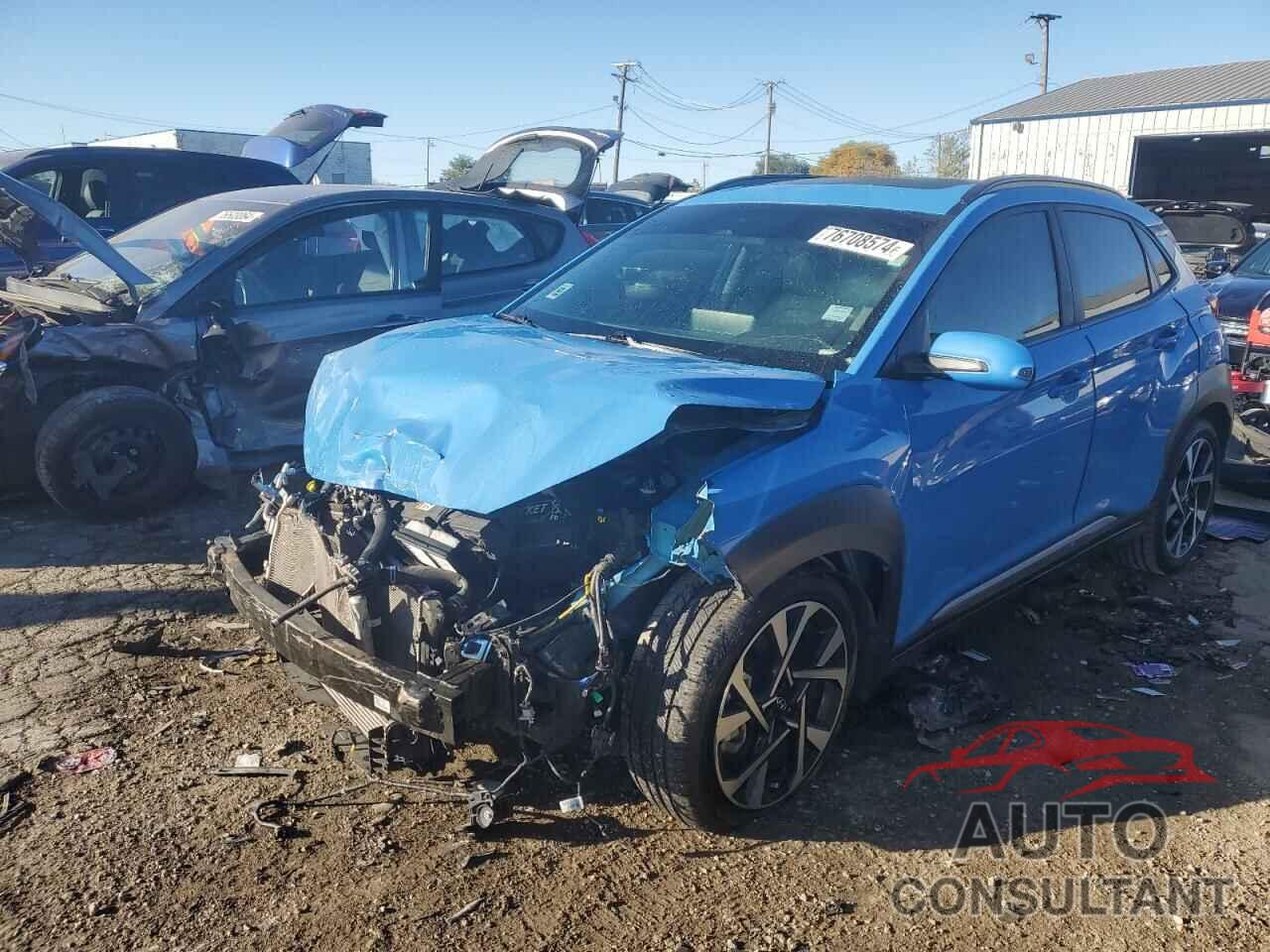 HYUNDAI KONA 2022 - KM8K53A34NU851931