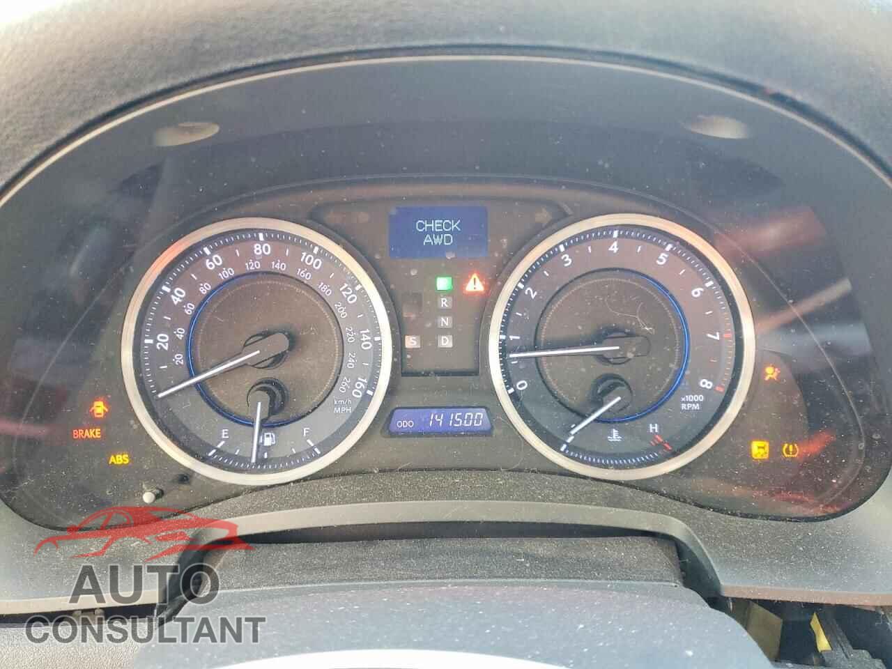 LEXUS IS 2012 - JTHCF5C27C5059428