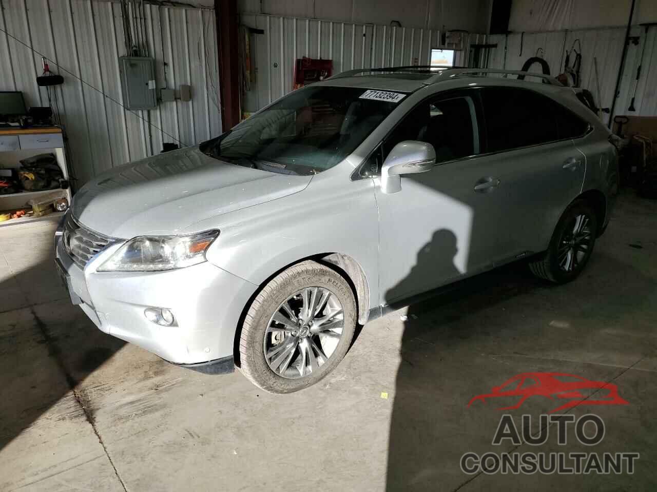 LEXUS RX450 2013 - JTJBC1BA5D2058057