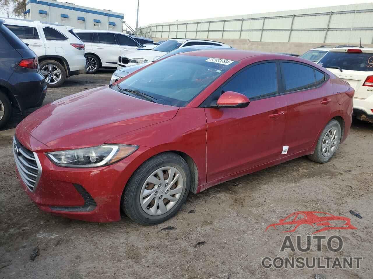 HYUNDAI ELANTRA 2018 - 5NPD74LF0JH272329