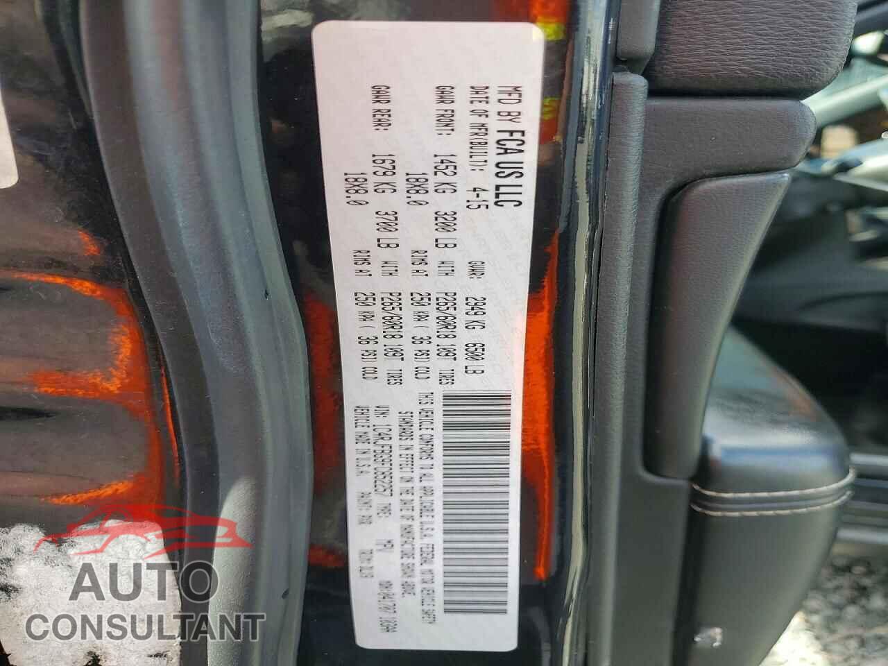 JEEP GRAND CHER 2015 - 1C4RJFBG9FC852257