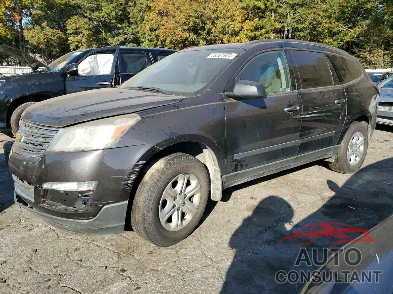 CHEVROLET TRAVERSE 2013 - 1GNKRFED7DJ138400