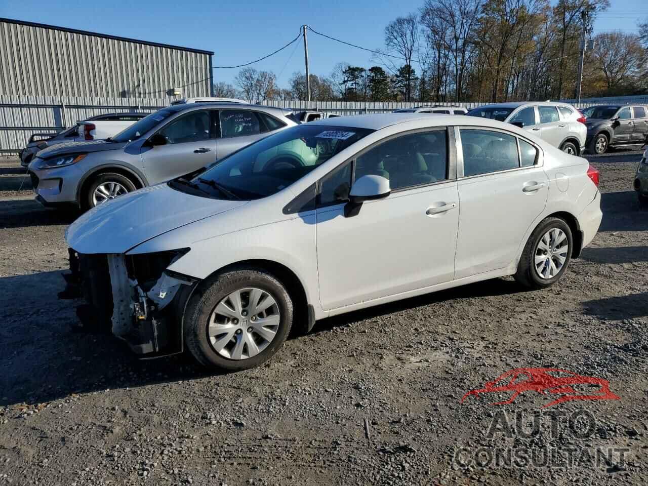 HONDA CIVIC 2012 - 19XFB2F57CE101373