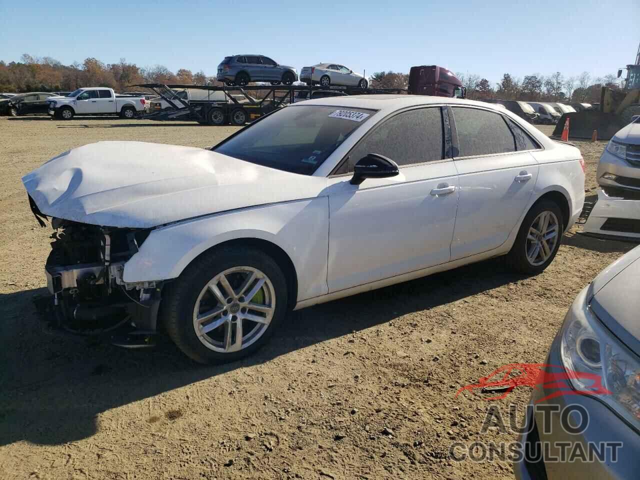 AUDI A4 2017 - WAUANAF49HN034360