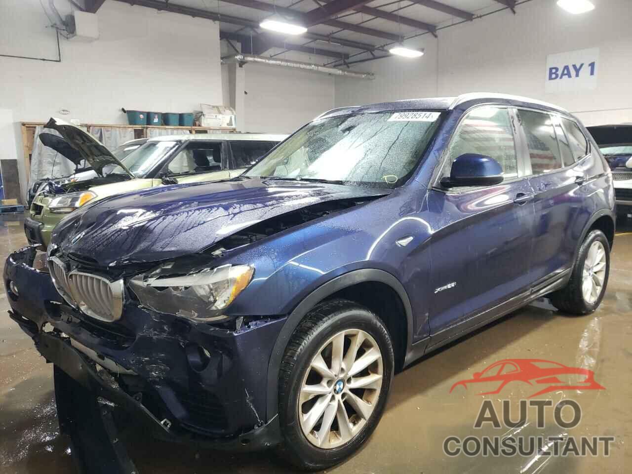 BMW X3 2016 - 5UXWX9C50G0D90546