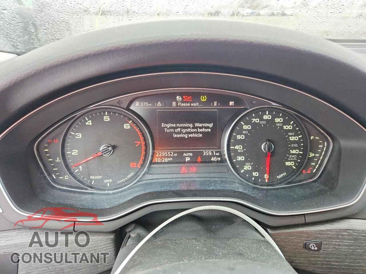 AUDI A4 2017 - WAUANAF48HN017940