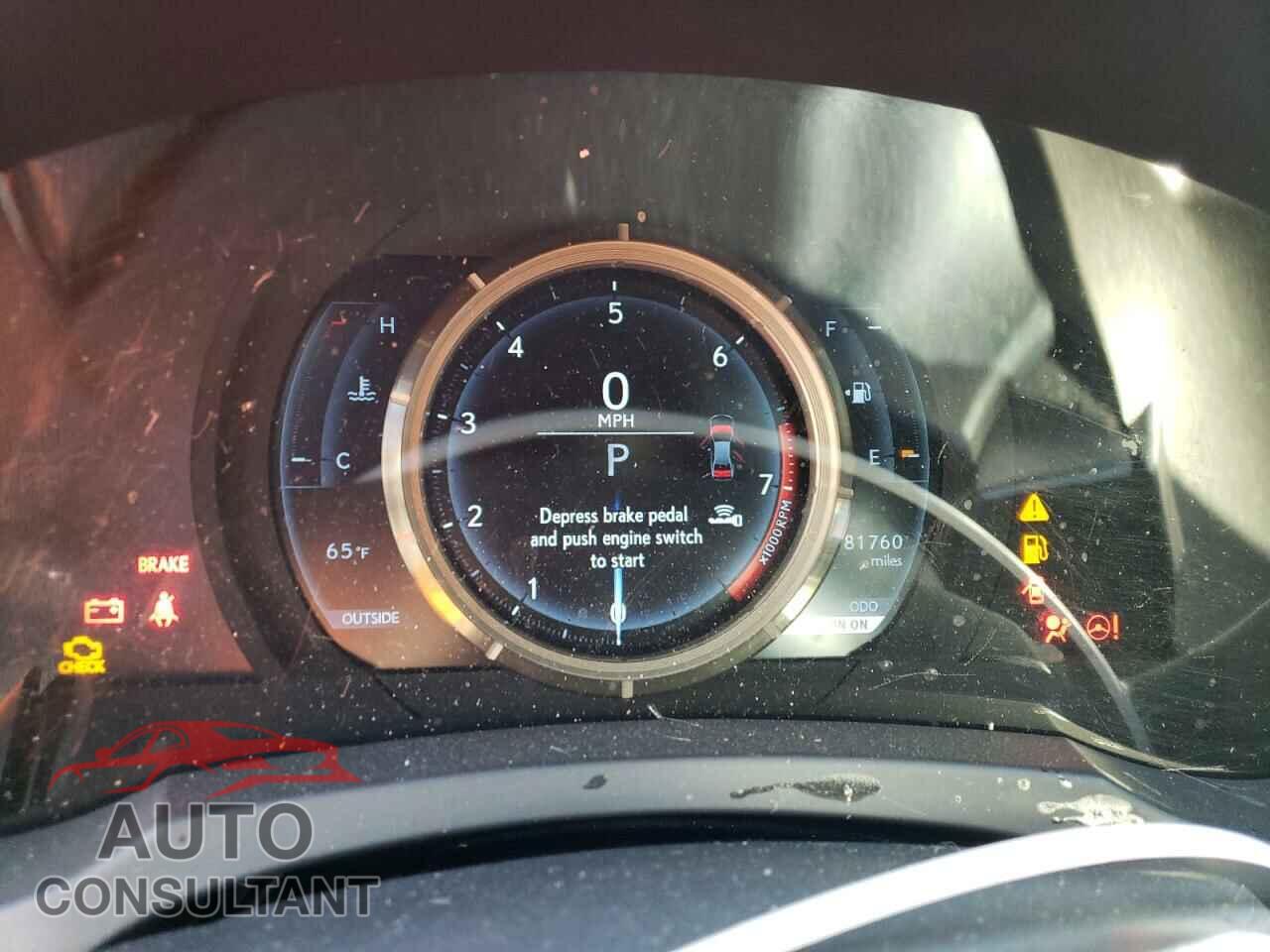 LEXUS IS 2016 - JTHBE1D26G5026884