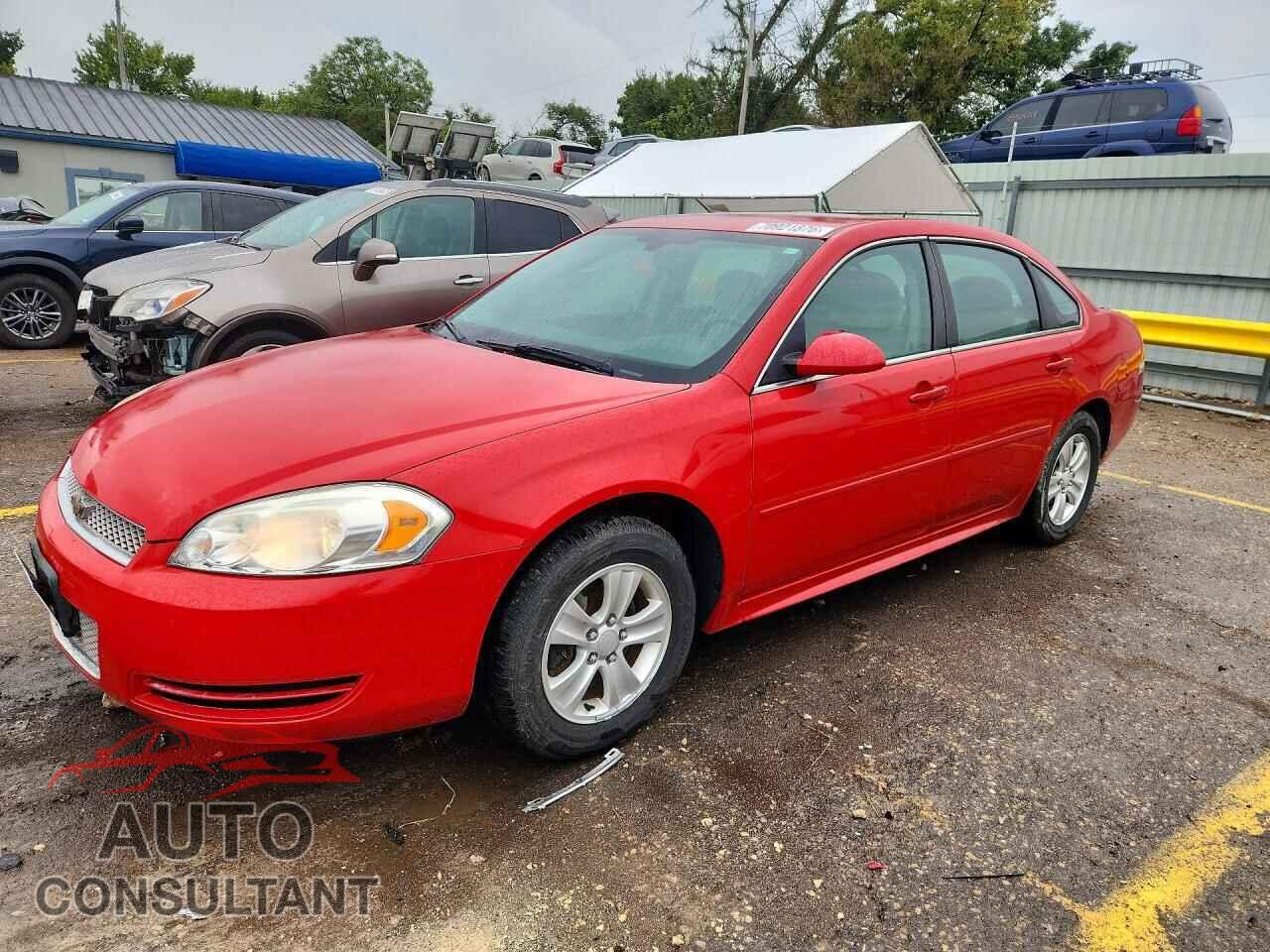 CHEVROLET IMPALA 2012 - 2G1WF5E35C1179470
