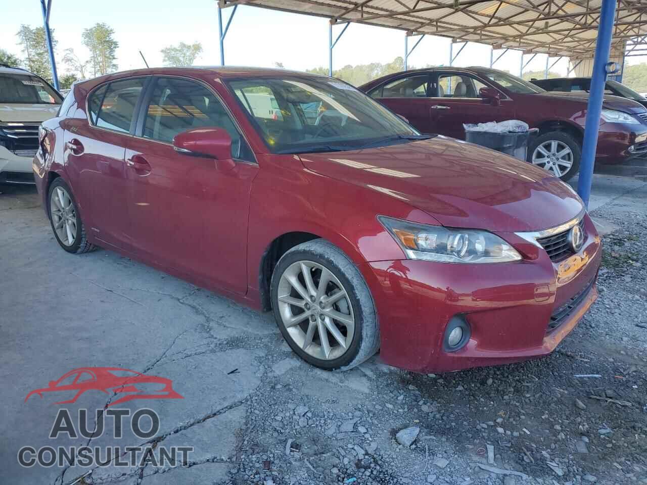 LEXUS CT 200 2012 - JTHKD5BH7C2114601