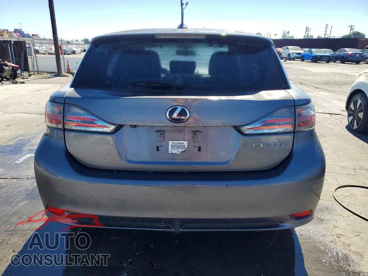 LEXUS CT 200 2012 - JTHKD5BH9C2121100