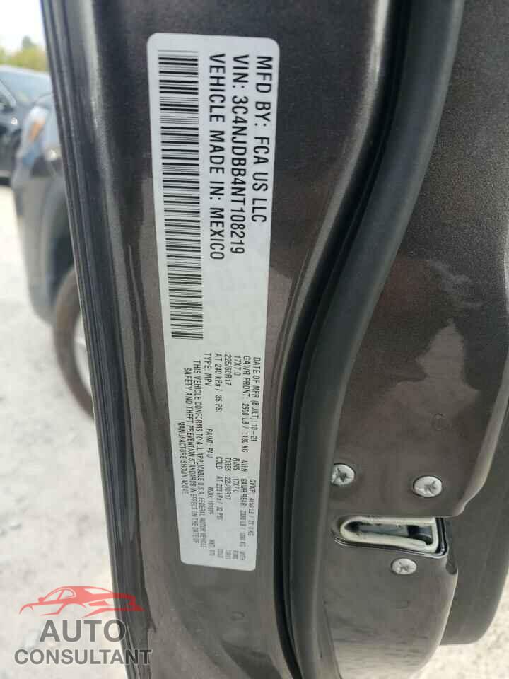 JEEP COMPASS 2022 - 3C4NJDBB4NT108219