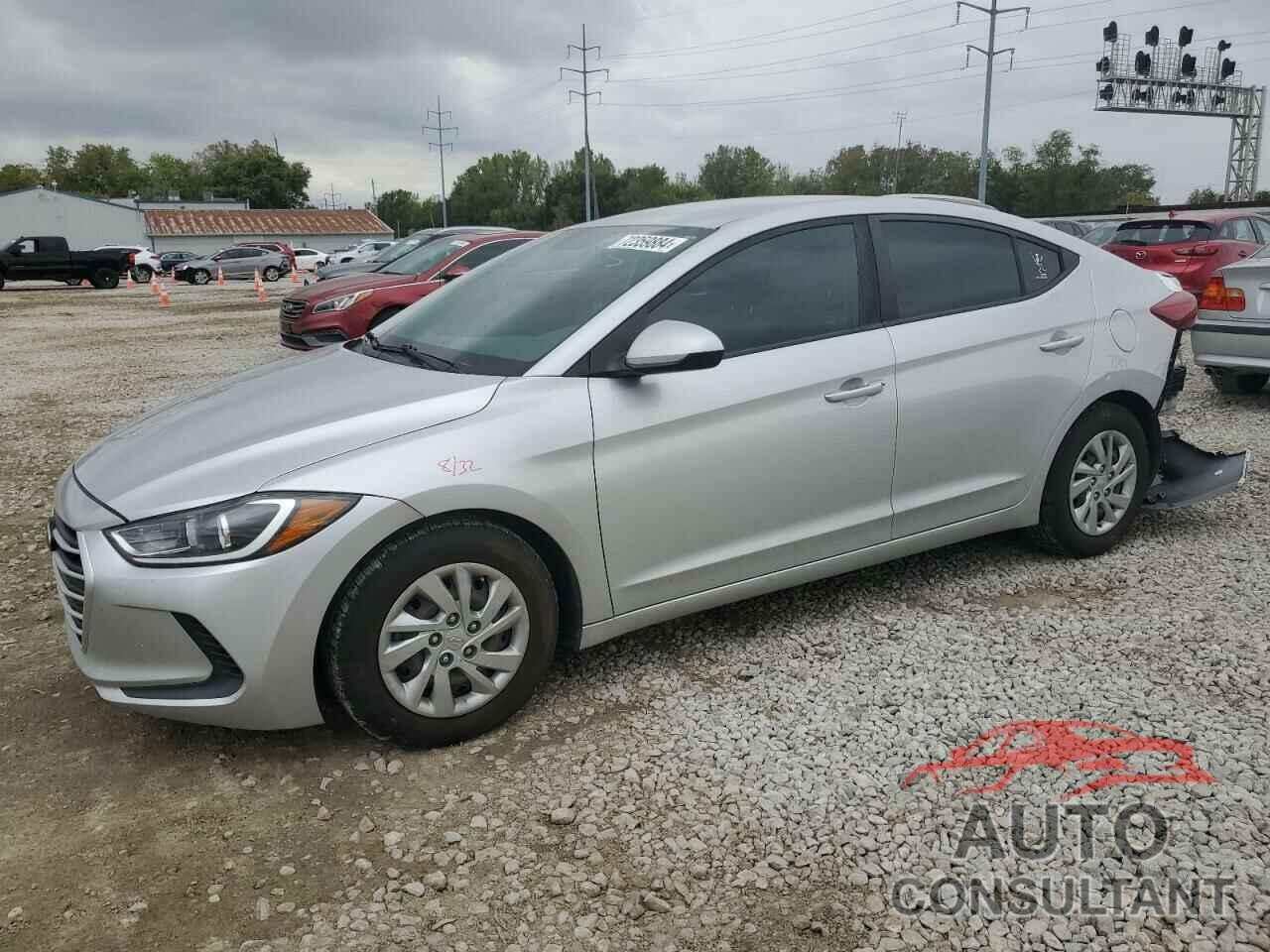 HYUNDAI ELANTRA 2017 - KMHD74LF2HU424834