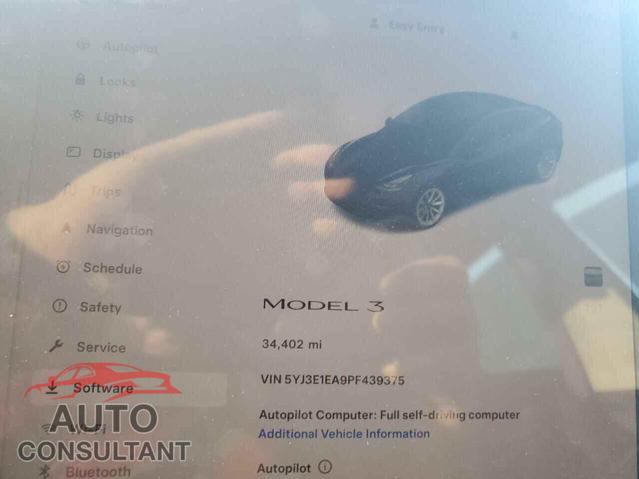 TESLA MODEL 3 2023 - 5YJ3E1EA9PF439375