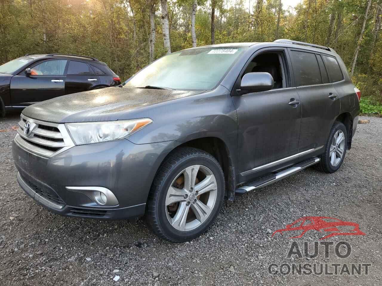 TOYOTA HIGHLANDER 2012 - 5TDBK3EH3CS103613