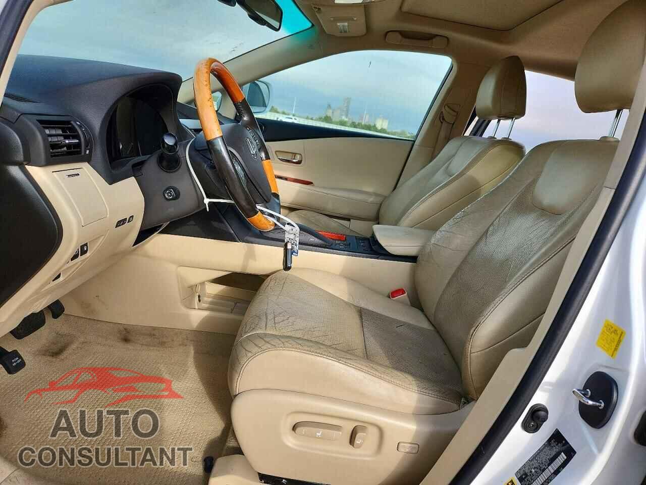 LEXUS RX350 2011 - 2T2BK1BA6BC089947