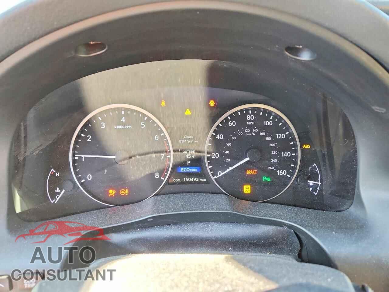 LEXUS ES350 2013 - JTHBK1GG3D2023065