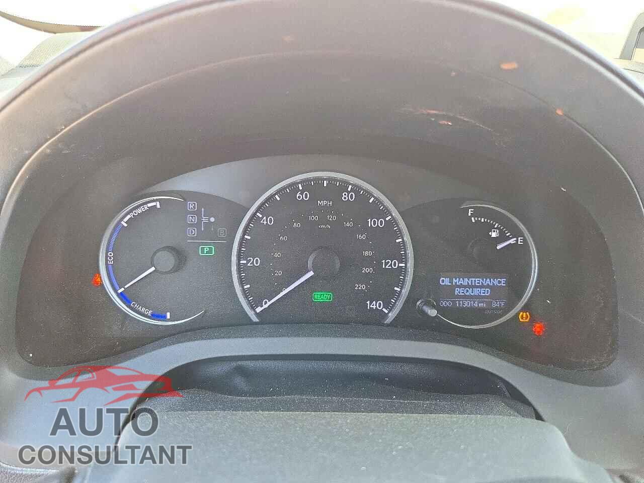 LEXUS CT 200 2012 - JTHKD5BH2C2080227