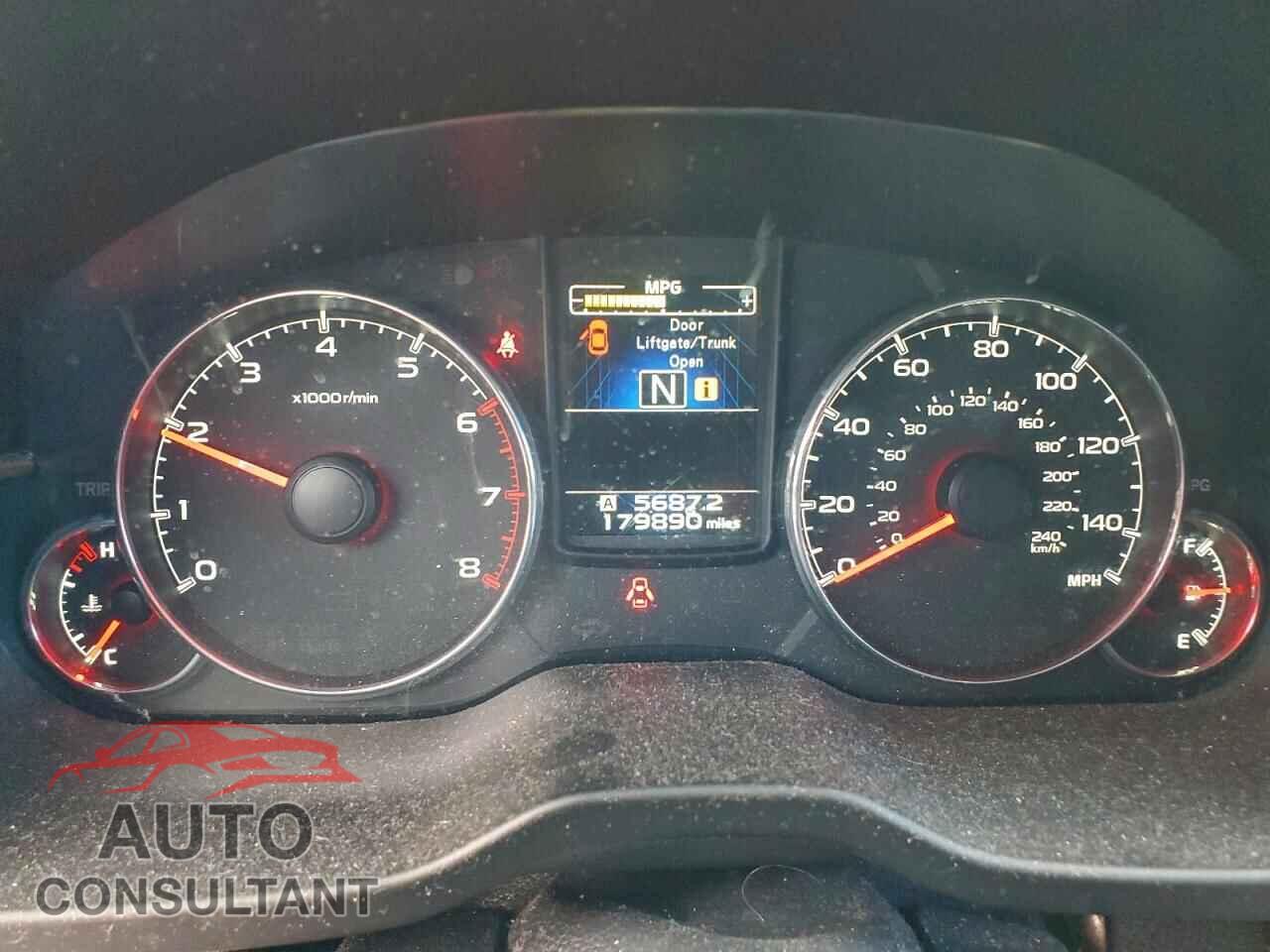 SUBARU OUTBACK 2013 - 4S4BRBKC8D3314772