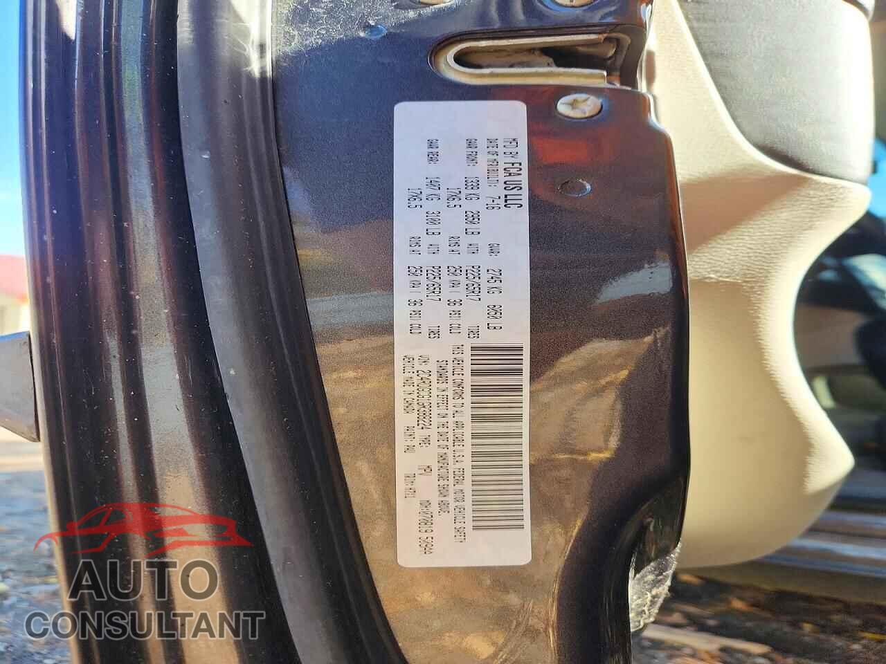 DODGE CARAVAN 2016 - 2C4RDGCG1GR388224