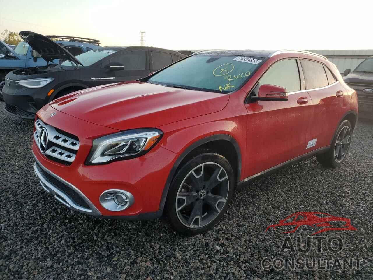 MERCEDES-BENZ GLA-CLASS 2019 - WDCTG4EB2KU003143