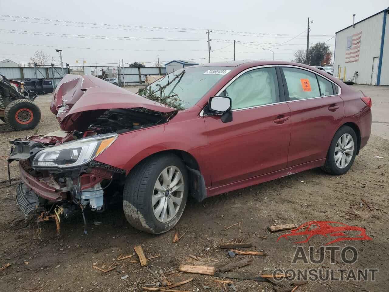 SUBARU LEGACY 2017 - 4S3BNAF62H3060741