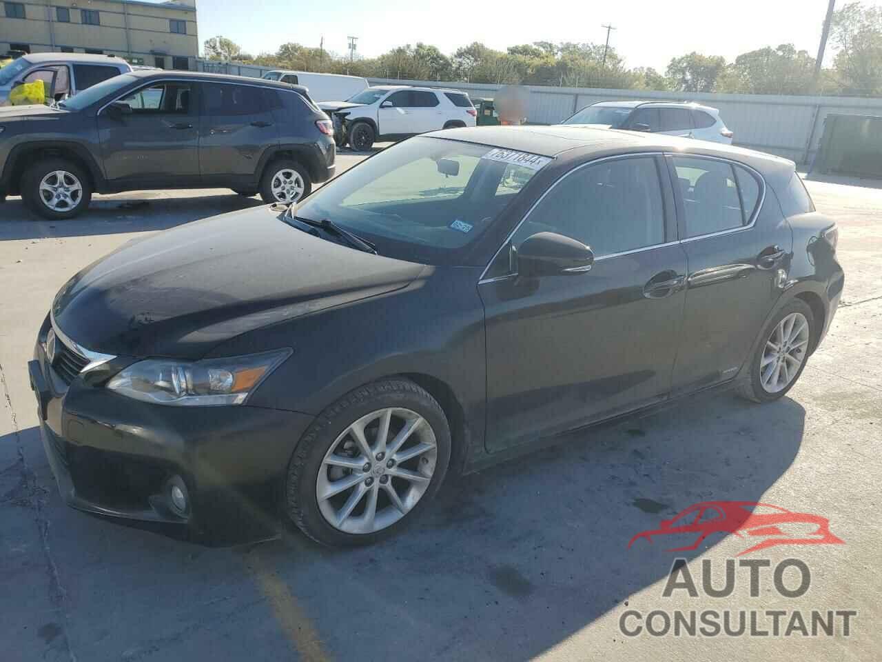 LEXUS CT 200 2012 - JTHKD5BH0C2107165