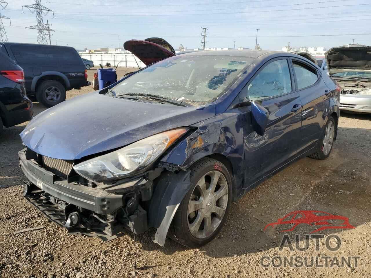 HYUNDAI ELANTRA 2013 - KMHDH4AE1DU659341