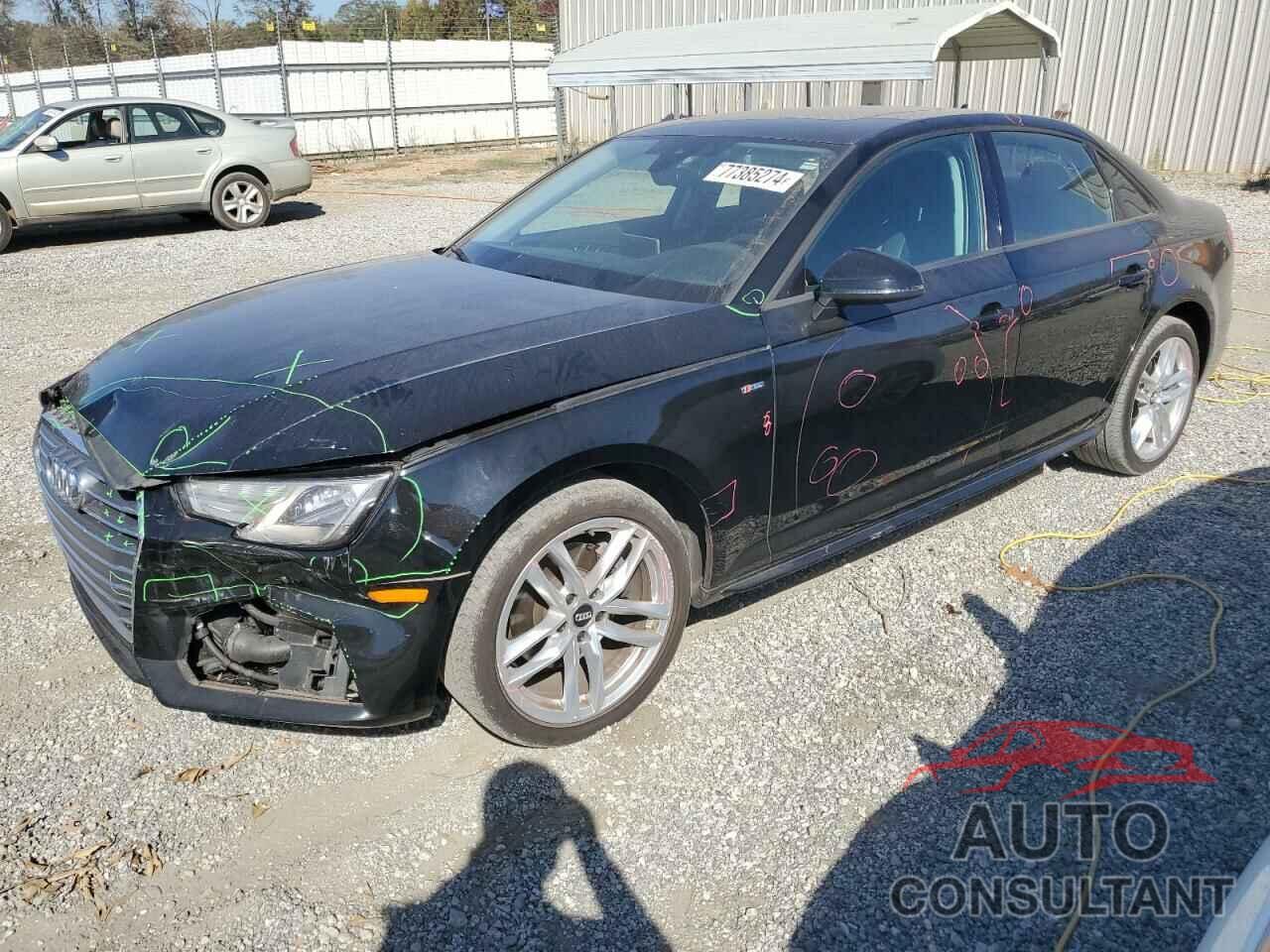 AUDI A4 2017 - WAUKMAF48HN041355