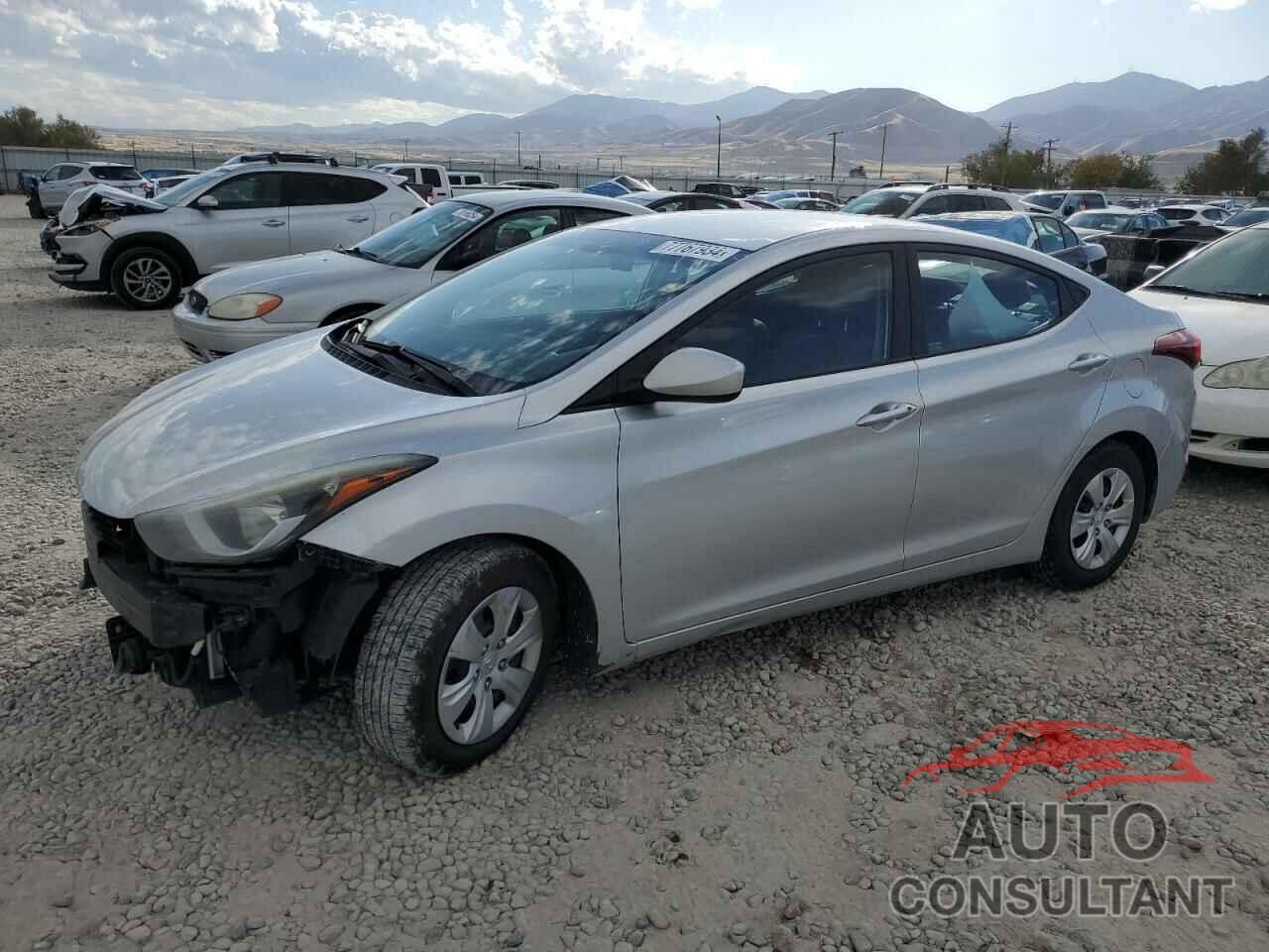 HYUNDAI ELANTRA 2016 - 5NPDH4AEXGH721483