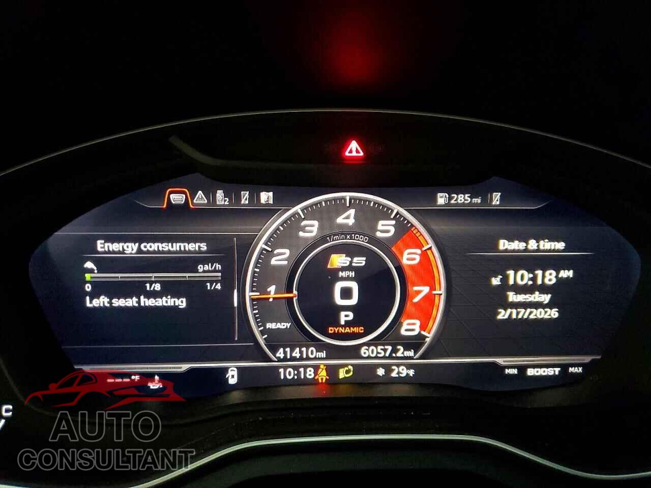 AUDI S5/RS5 2018 - WAUB4CF53JA101320