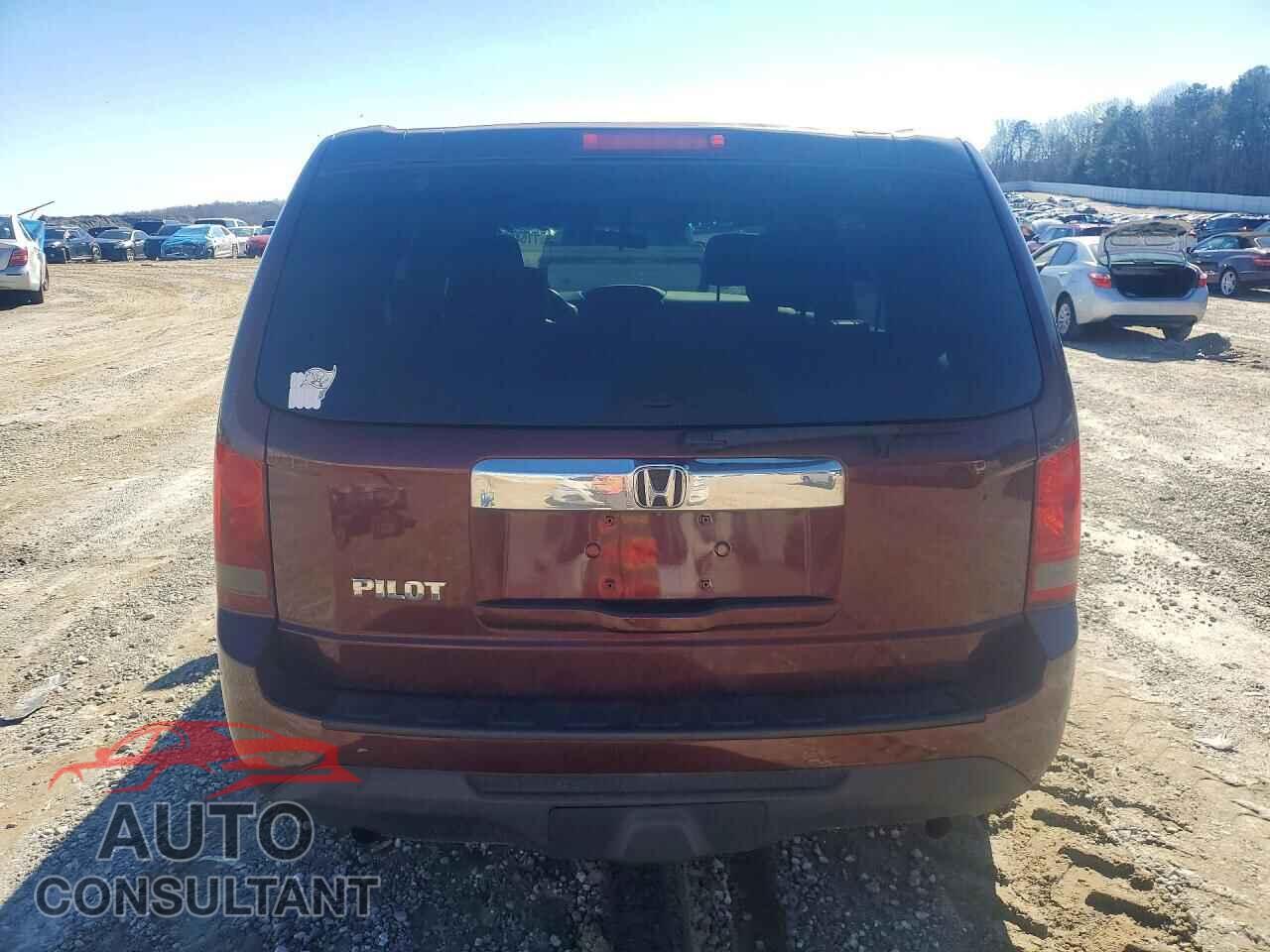 HONDA PILOT 2013 - 5FNYF3H21DB036540