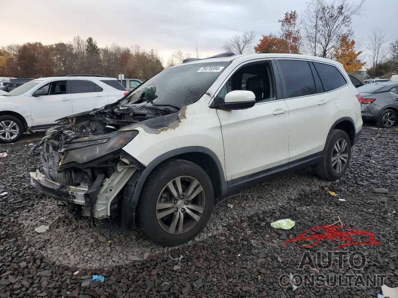 HONDA PILOT 2017 - 5FNYF6H5XHB034870