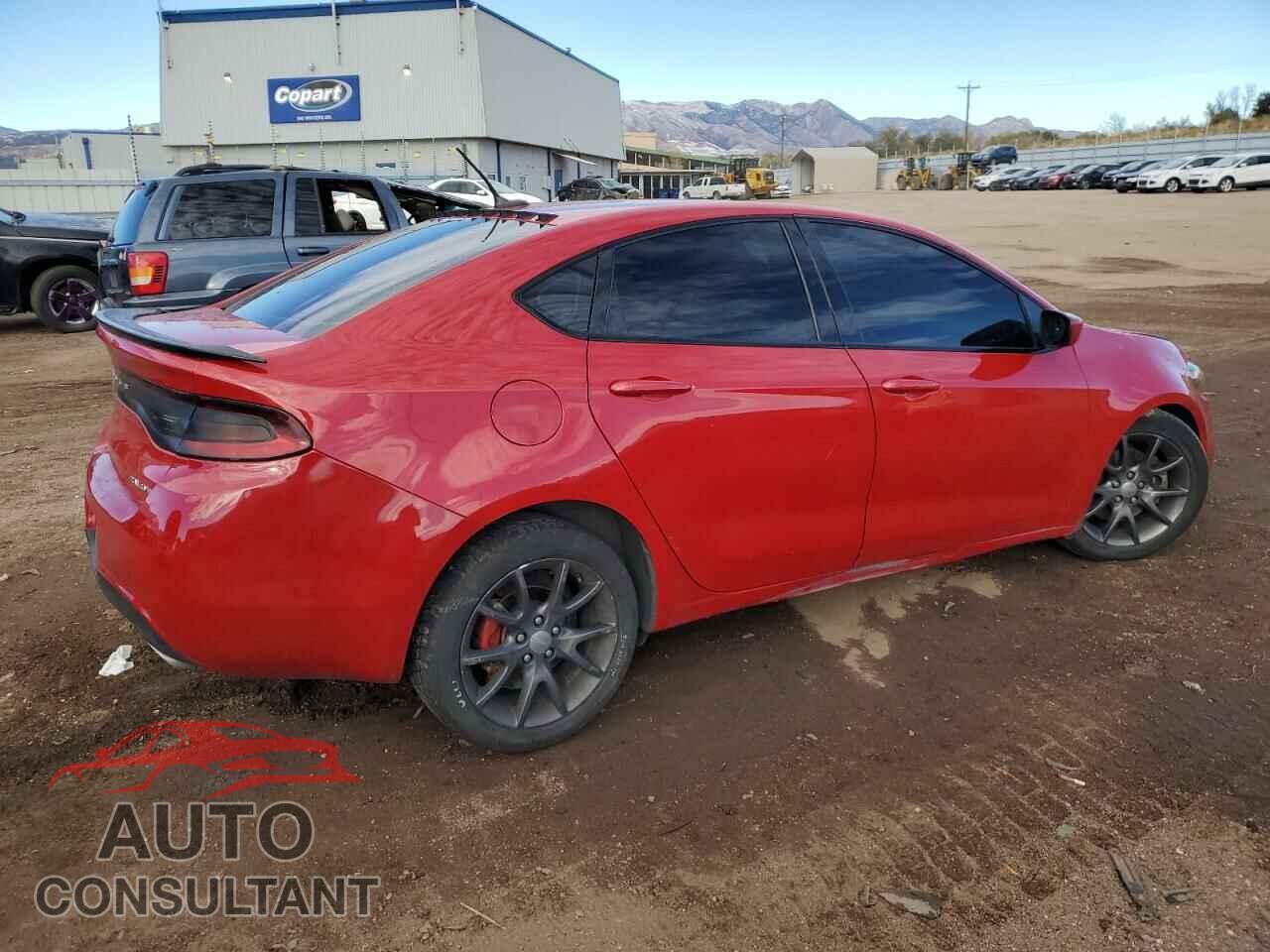 DODGE DART 2016 - 1C3CDFBBXGD540725