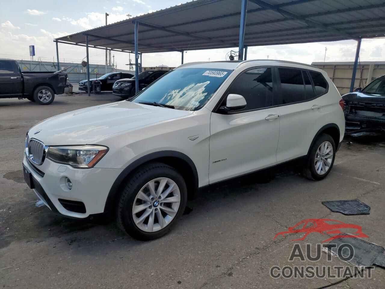 BMW X3 2016 - 5UXWY3C56G0N86711