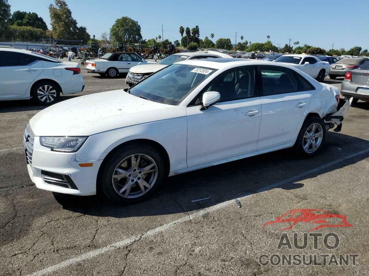 AUDI A4 2018 - WAUKMAF41JA145277