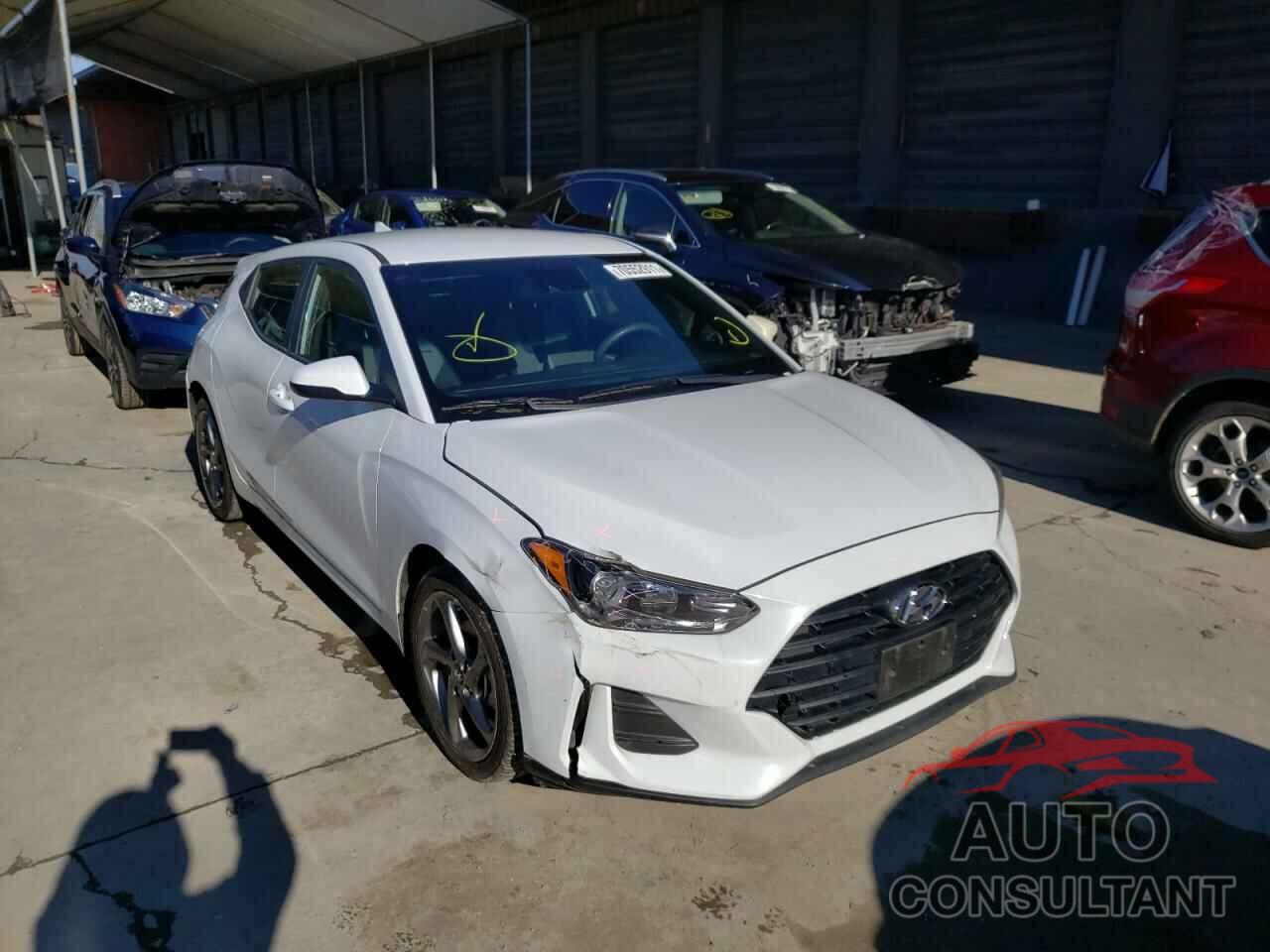 HYUNDAI VELOSTER 2019 - KMHTG6AF4KU019351