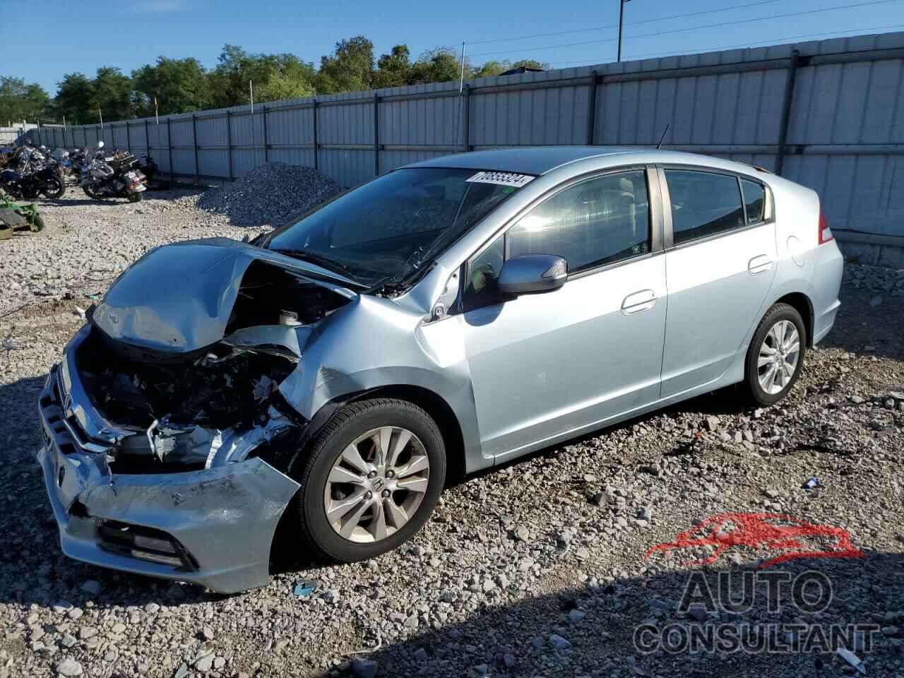 HONDA INSIGHT 2013 - JHMZE2H77DS003671