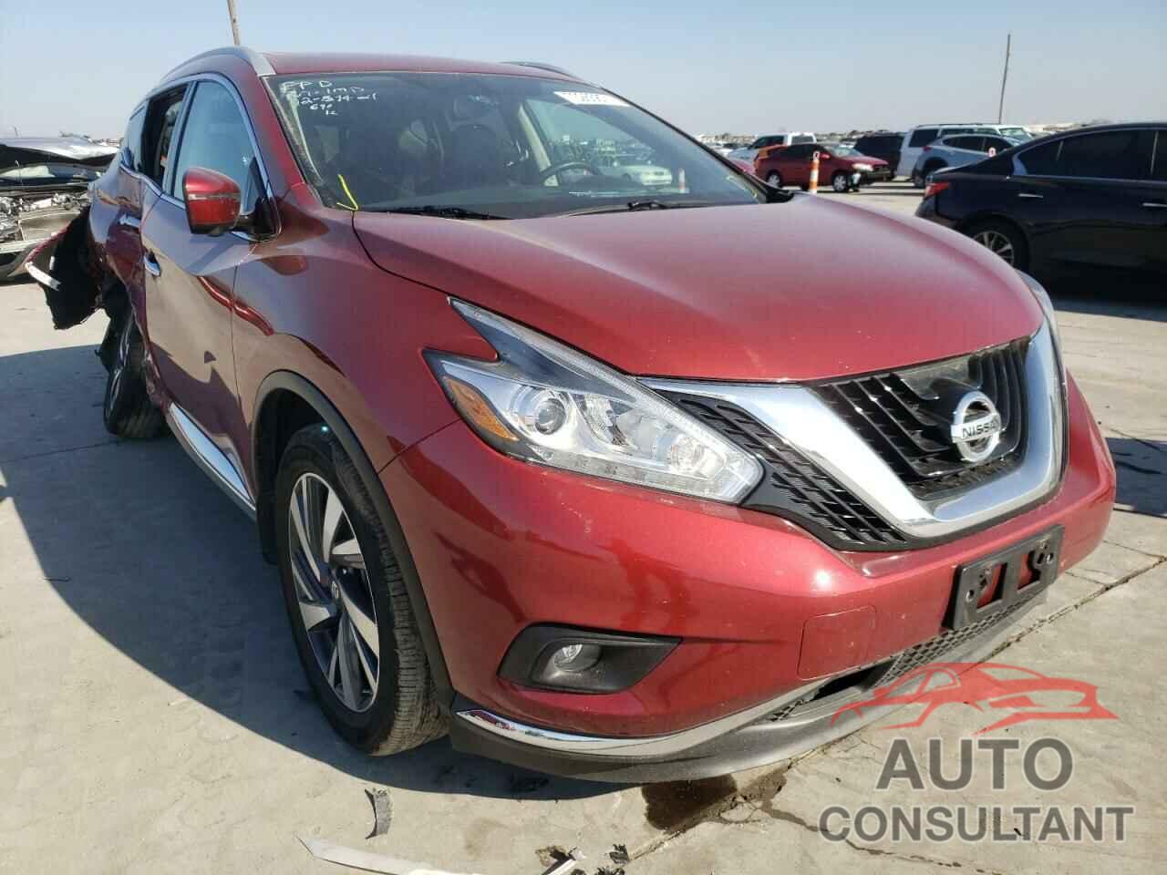 NISSAN MURANO 2018 - 5N1AZ2MG1JN160630