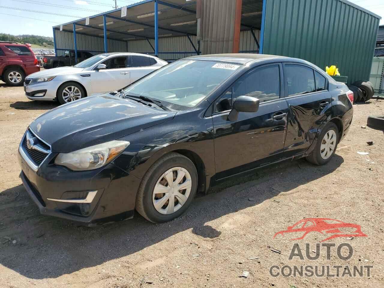 SUBARU IMPREZA 2016 - JF1GJAA60GH017984