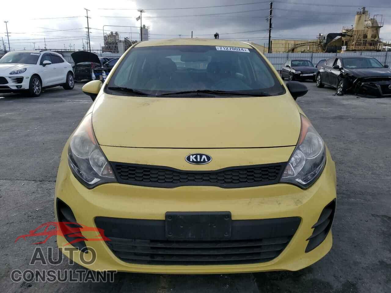 KIA RIO 2016 - KNADM5A30G6583749