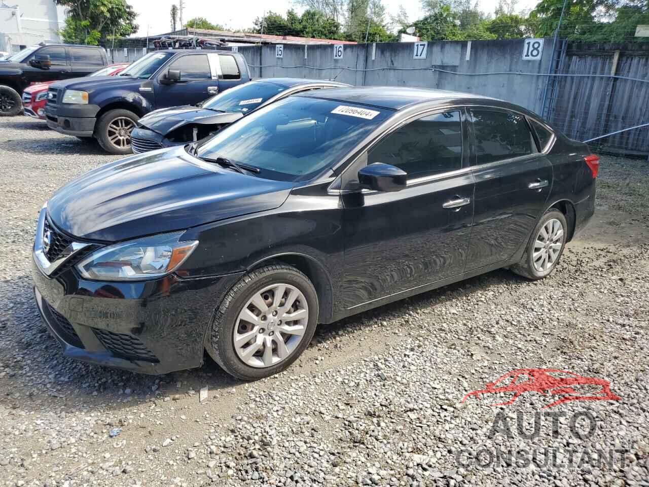 NISSAN SENTRA 2017 - 3N1AB7AP7HY291474