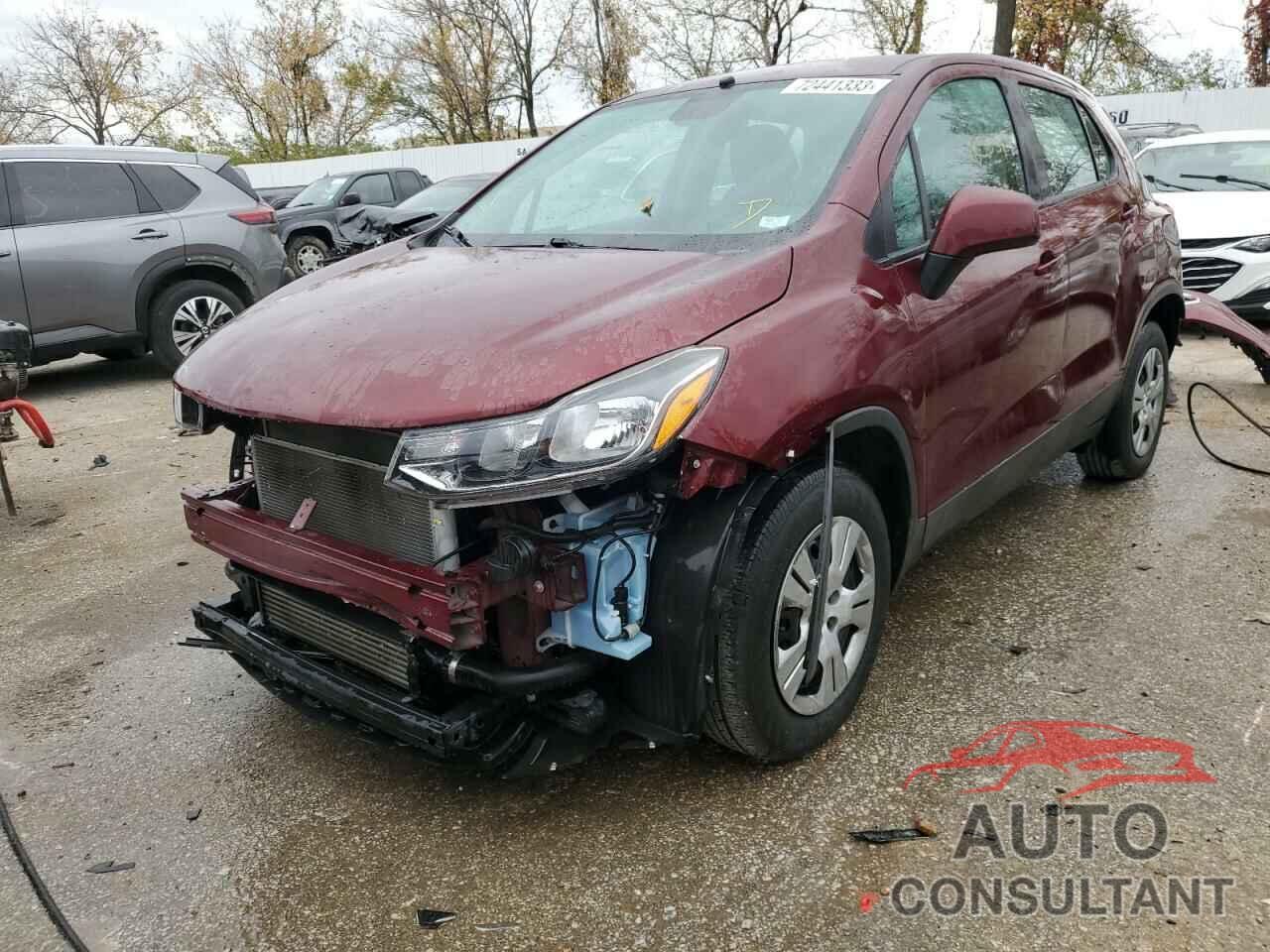 CHEVROLET TRAX 2017 - 3GNCJKSB2HL155725