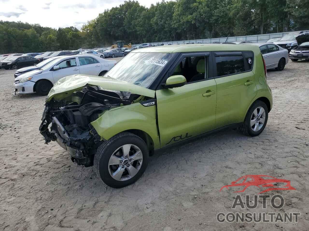 KIA SOUL 2017 - KNDJN2A20H7882646