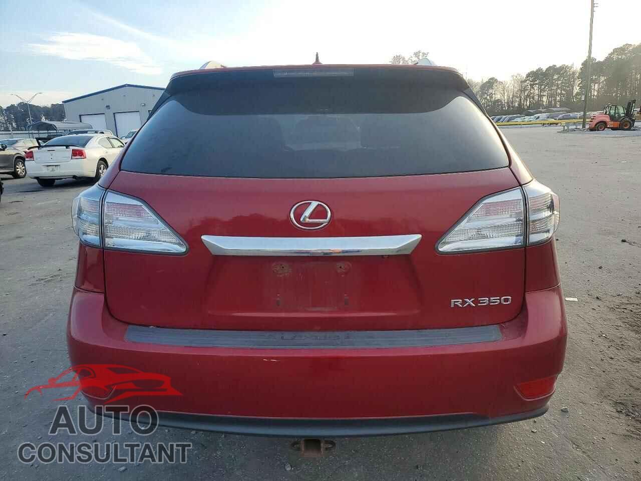 LEXUS RX350 2011 - 2T2BK1BA2BC097625