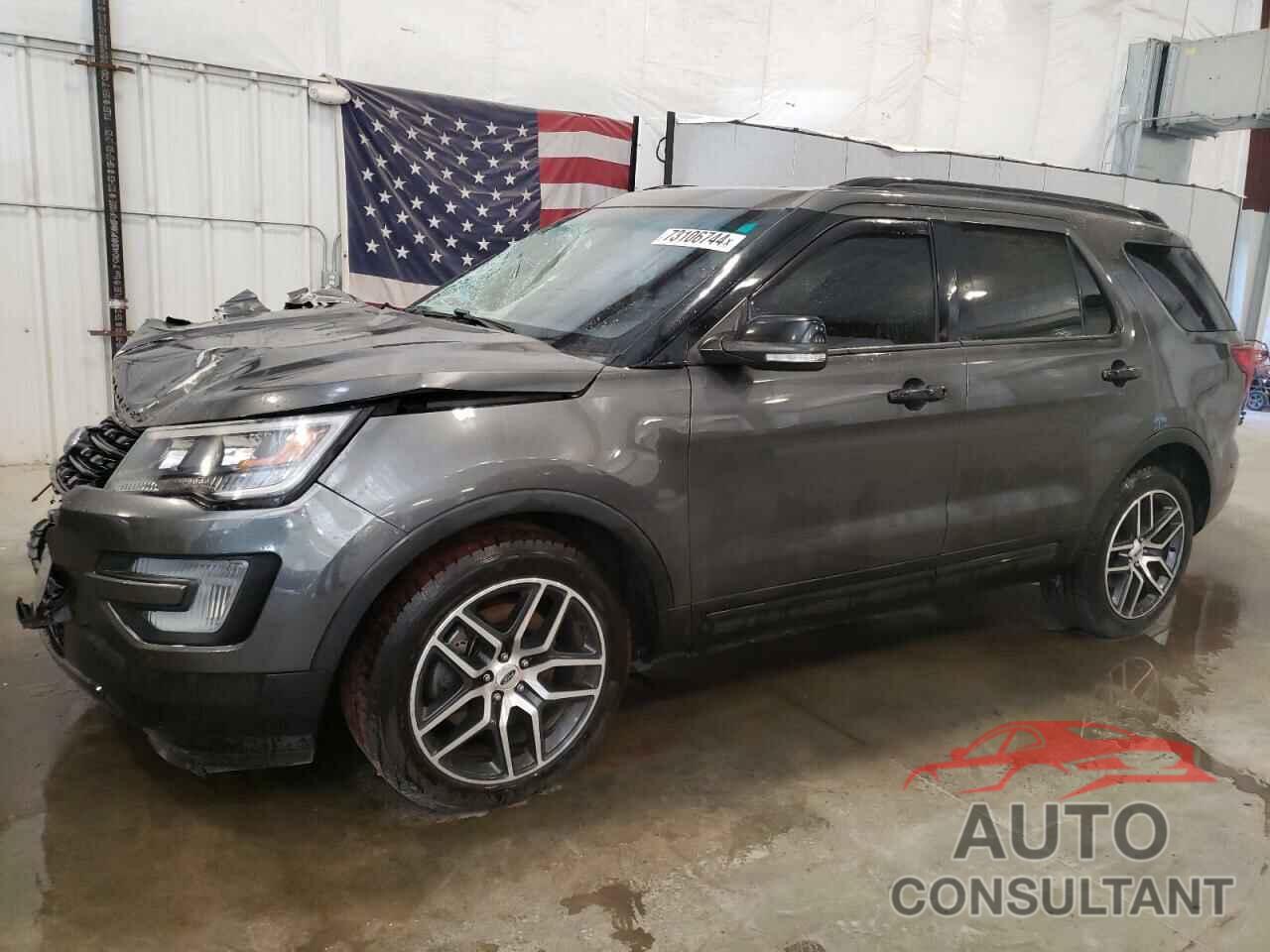 FORD EXPLORER 2017 - 1FM5K8GT9HGA16100