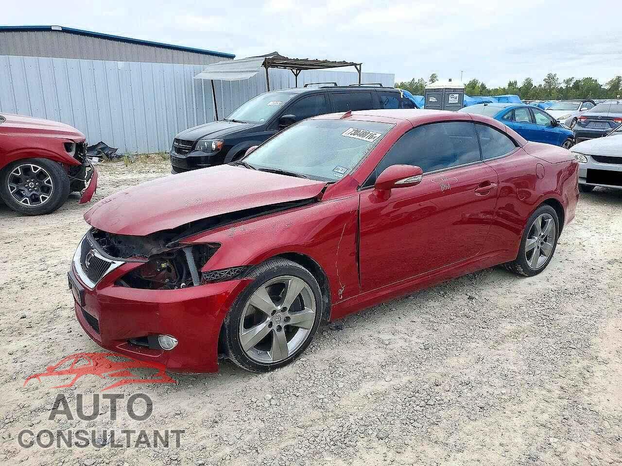 LEXUS IS 2010 - JTHFE2C28A2504224